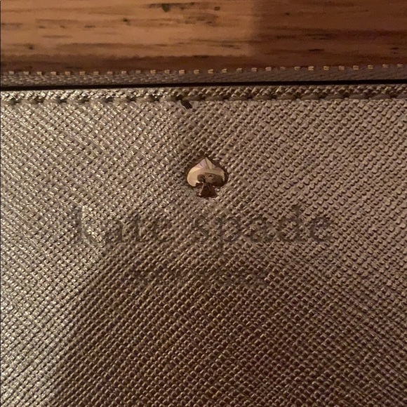 Kate spade gold wristlet - Picture 3 of 5